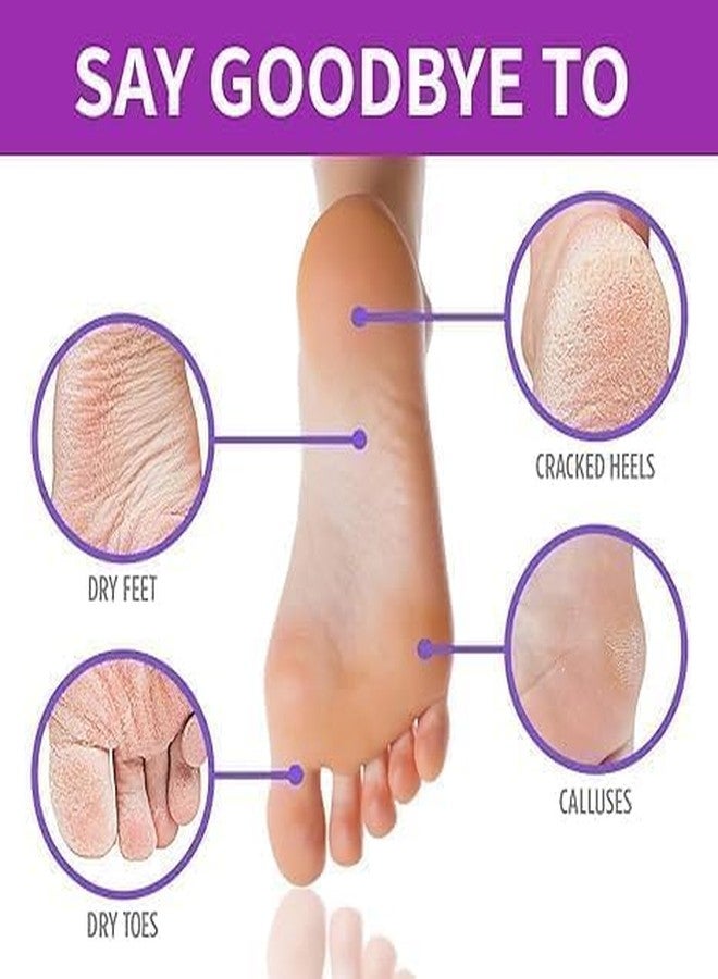Hakily Foot Peeling Mask (1 Pair), Korean Peeling & Exfoliating | Deep Exfoliation with Glycolic Acid, Removes Dead Skin, Cruelty-Free, Foot Peel Off Mask (1 Pair Goat Milk Foot Mask) (2 Pair Goat Milk Foot Mask) - Image 3