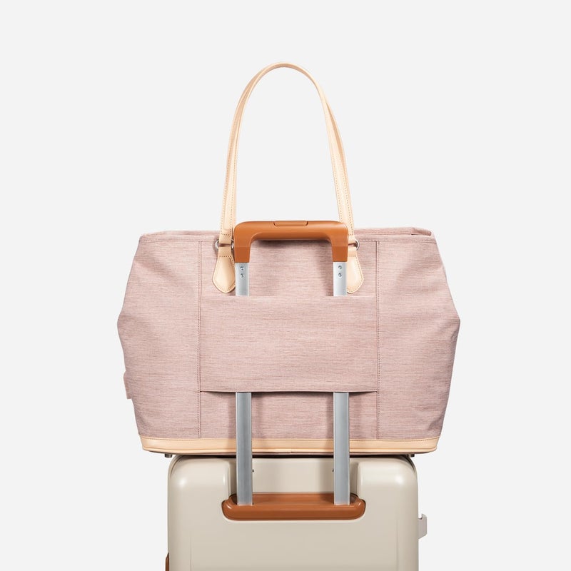 Nordace Siena Pro Tote Grande - Spacious 15 Inch Laptop Work Tote Bag for Everyday & Travel (Pink) - Image 4