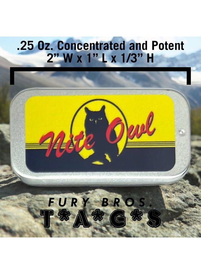 Fury Bros. NITE OWL TAGS SOLID COLOGNE 5ml - Image 4