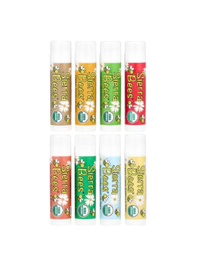 Organic Lip Balms Combo Pack, 8 Pack, 0.15 oz (4.25 g) Each - pzsku/Z215F84000062C5657C83Z/45/_/1740924574/b09b9200-ed95-4275-92d8-7373ef92ce73