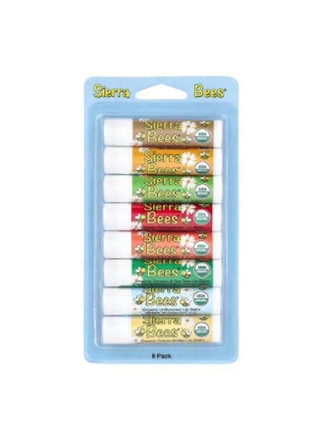 Organic Lip Balms Combo Pack, 8 Pack, 0.15 oz (4.25 g) Each - pzsku/Z215F84000062C5657C83Z/45/_/1740924584/3d05cf4c-ed29-493e-955e-0db05ba8b20a