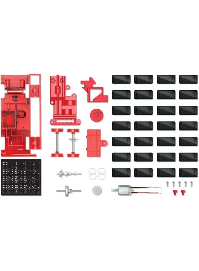 4M KidzRobotix Dominobot – Build a Robot that Sets Up Dominoes Automatically | STEM Mechanical Engineering Kit for Kids Ages 8+ | 00-03446 - Image 2