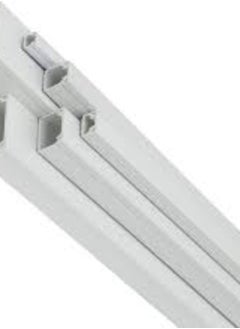 KNP KNP Electrical PVC Trunking with Dimensions of 10mm x 10mm is Designed for Managing and Protecting Very Small Cables or Wires.  - Image 1