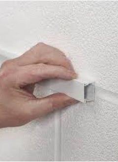 KNP KNP Electrical PVC Trunking with Dimensions of 10mm x 10mm is Designed for Managing and Protecting Very Small Cables or Wires.  - Image 3