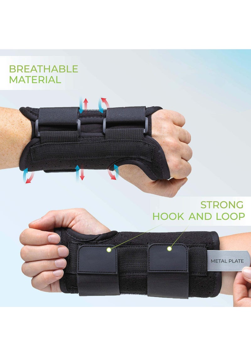 KASTWAVE Carpal Tunnel Wrist Brace Support, Breathable Wrist Support Brace Splint (Right, S/M) - Image 4