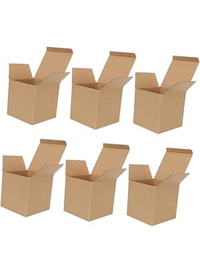 Corrugated Cardboard Shipping Boxes 8pcs Sturdy Small Mailing Boxes For Packing - Image 1