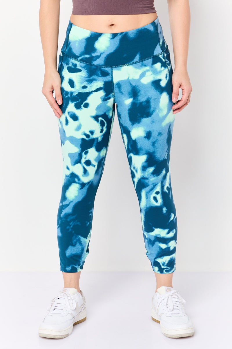 UNDER ARMOUR Women Sportswear Fit Training Ankle Leggings, Multicolor - Image 1