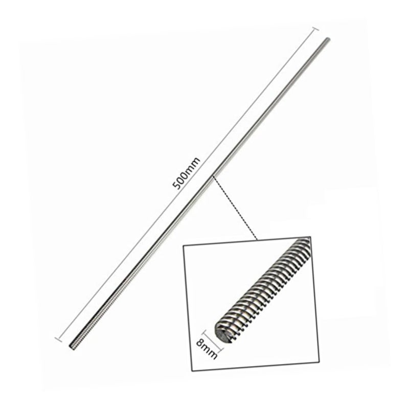 طقم براغي طابعة ثلاثية الأبعاد من الفولاذ المقاوم للصدأ مع الصواميل والوصلات والمحامل سهلة التركيب - Image 4