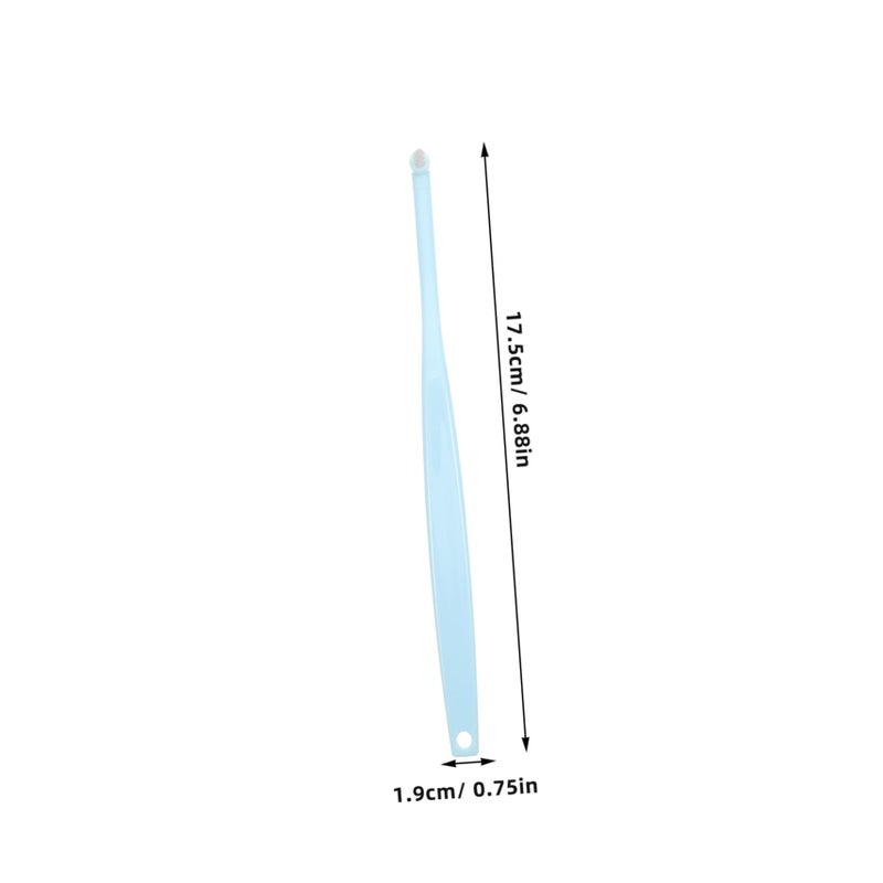 Soft Bristle Pet Toothbrush with Pointed Head for Cats and Small Dogs Gentle Oral Care Gum Protection - Image 3