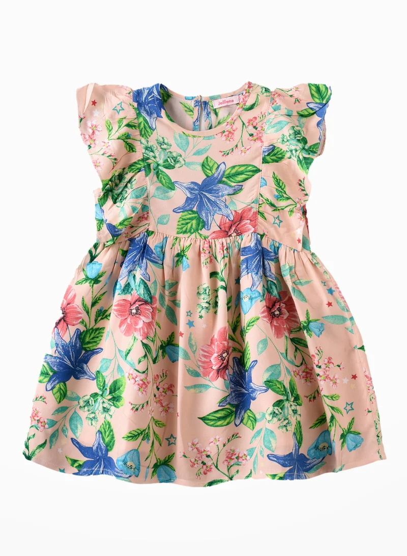 Jelliene Blooming Adventures: Girls' Dress Comfort, Style & Twirls