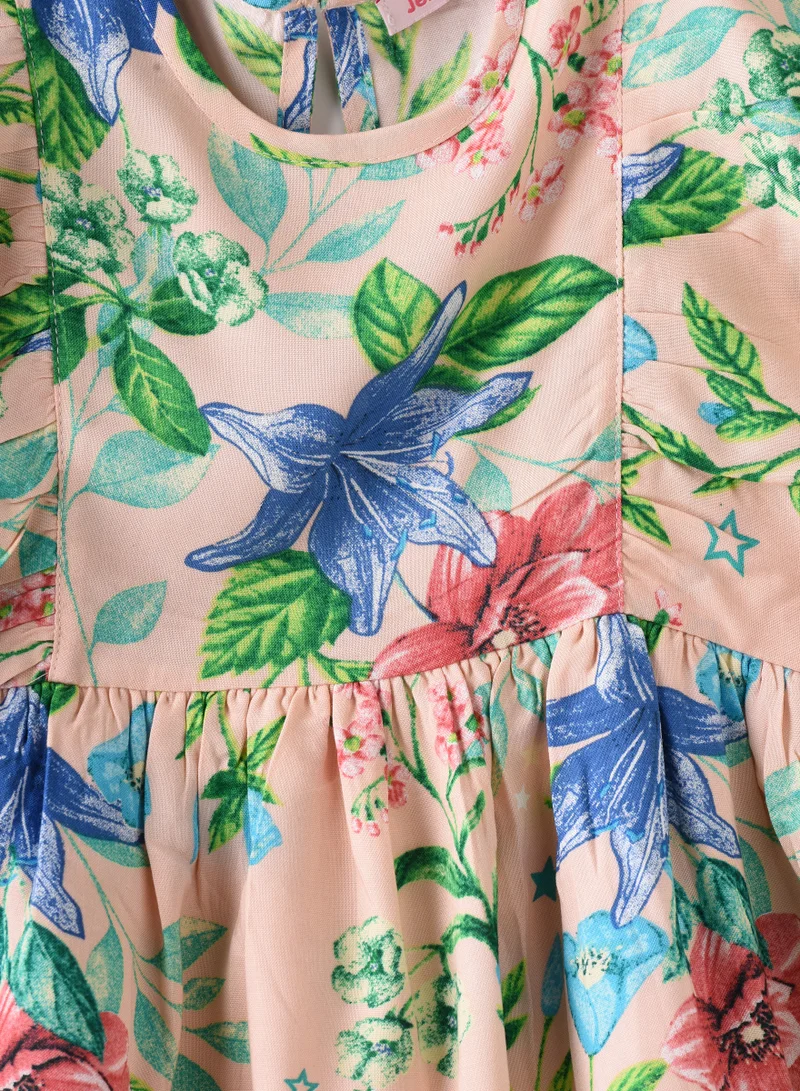 Jelliene Blooming Adventures: Girls' Dress Comfort, Style & Twirls