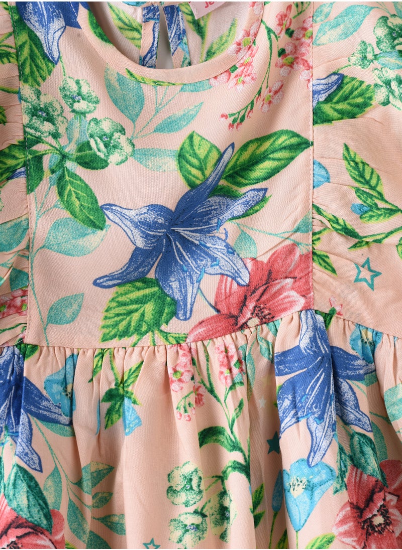 Jelliene Blooming Adventures: Girls' Dress Comfort, Style & Twirls  - Image 3