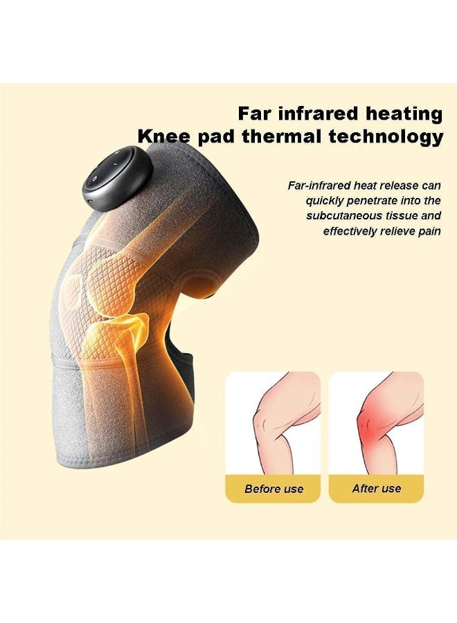 Generic SAFENHAND Electric Heated Knee Massager, Joint Elbow Shoulder Vibrating Massager, Knee Pain Relief Massager, Adjustable Gears, Knee Pain, Knee Surgery, Arthritis  - Image 2
