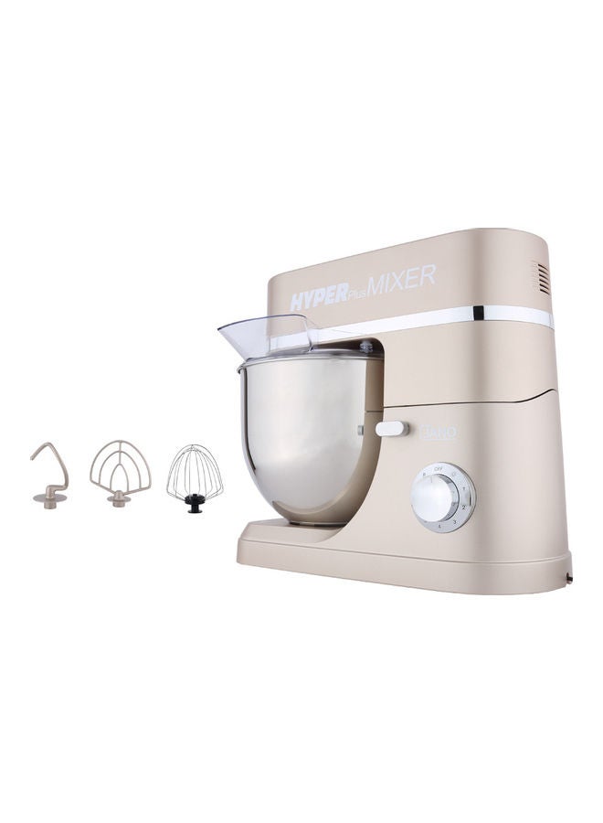 Stand Mixer LED Light 7 L 1200 W E02206 Gold