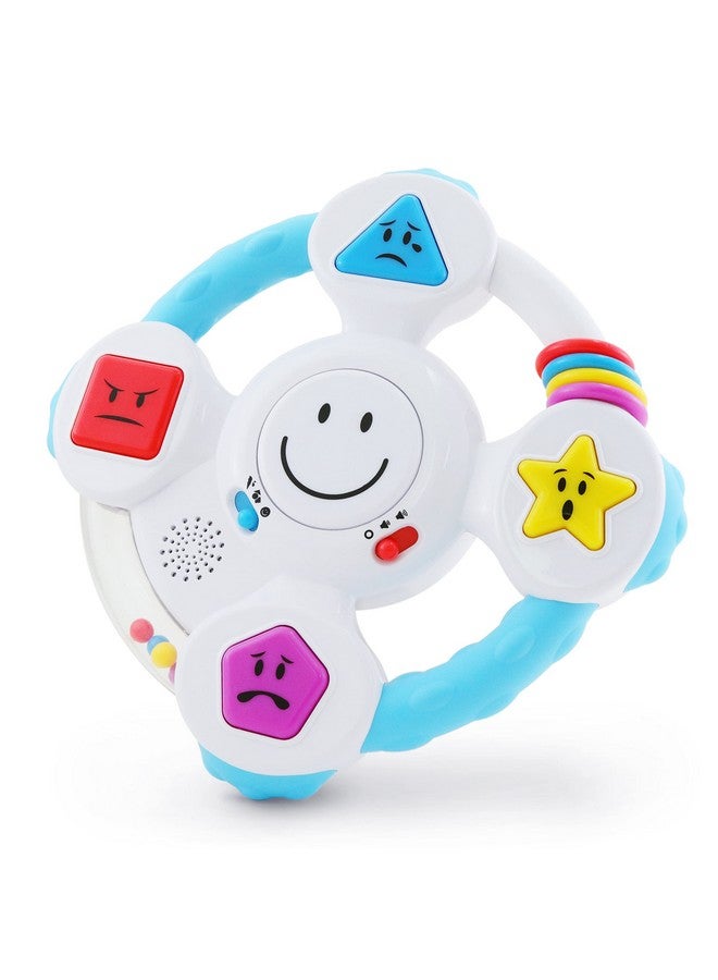 BEST LEARNING My Spin & Learn Steering Wheel Interactive Educational Toys For 6 To 36 Months Old Infants Babies Toddlers Learn Colors Shapes Feelings & Music Game Ideal Baby Toy Gifts - Image 1