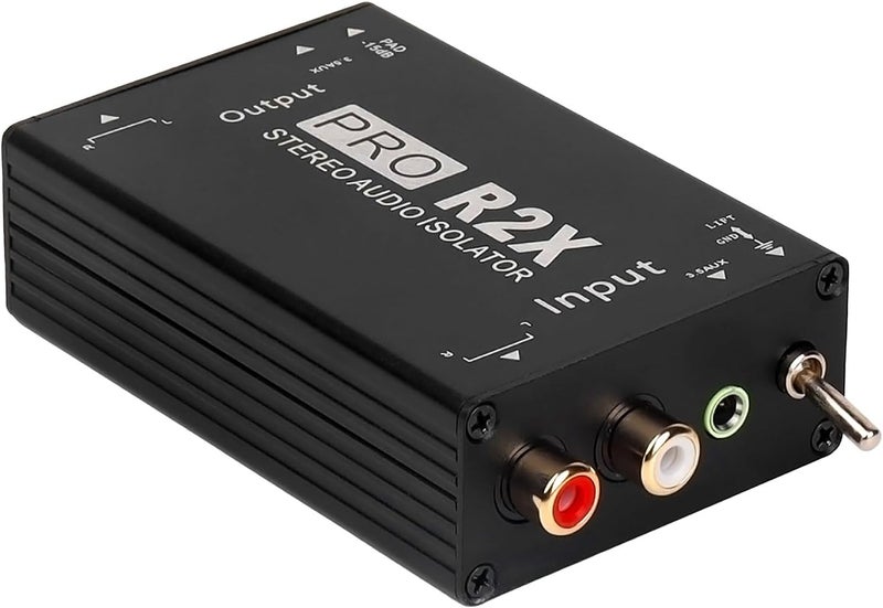 Compactly Sound Ground Isolator Minimize Ground Looping Interferences in Stereo Systems Professional Music Setups Isolators - Image 1