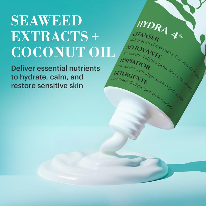 Repechage Hydra 4 Cleanser with Seaweed Extracts for Sensitive Skin - Daily Hydrating Gentle Cleanser, Removes Waterproof Makeup, Exfoliating Lactic Acid, Balances and Moisturizes Skin, 6 oz. - Image 5