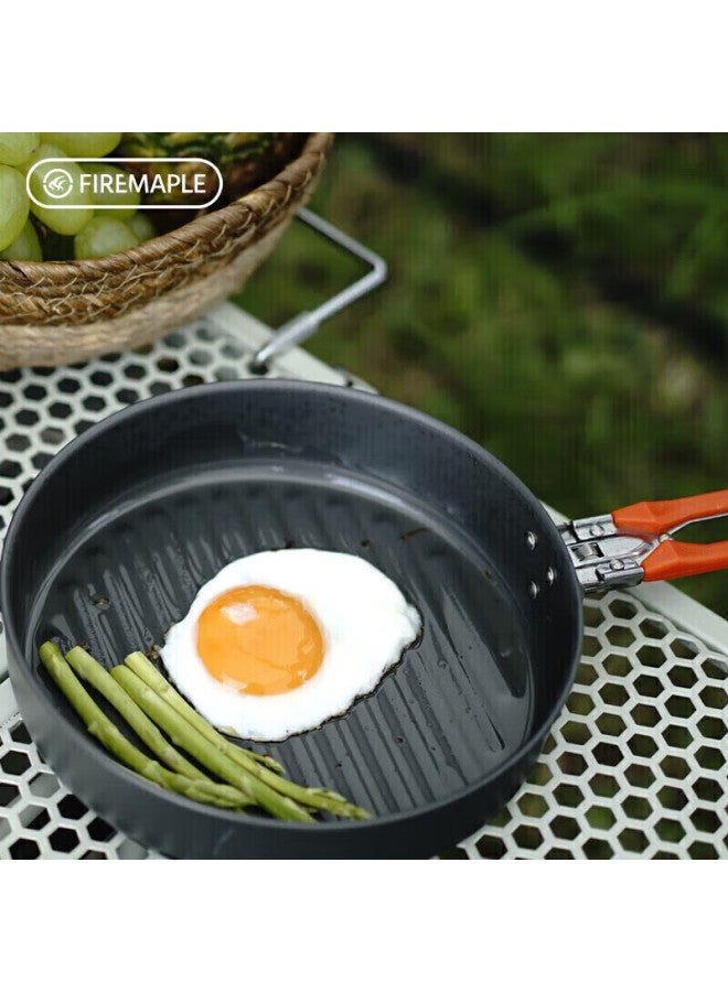 Fire-maple Feast 4 Outdoor Stove Camping Equipment, Camping Cookware, Frying Pan, Kettle, Portable Pot Set, Tea Brewing Stove - Image 5