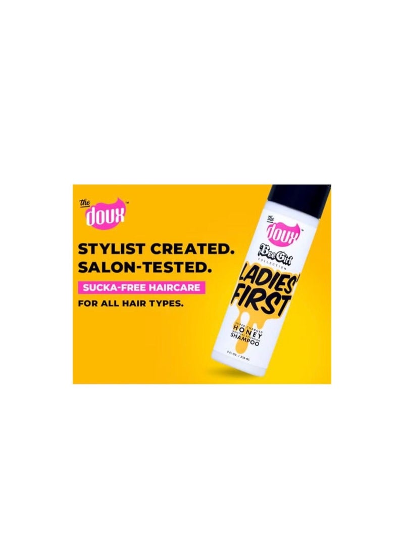 The Doux Beegirl Ladies First Honey Shampoo 8Oz - Image 2