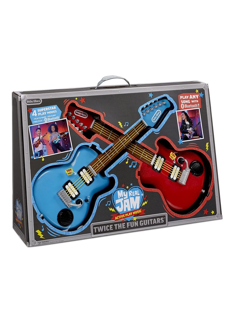 little tikes Little Tikes My Real Jam Twice The Fun Electric Guitar  - Image 1