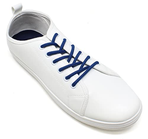 BCB Wear Round Shoelaces 3/16" Thick Solid Colors for All Shoe Types Several Lengths (Navy-45) - Image 4
