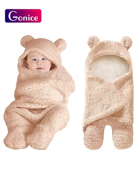 Autumn and winter baby sleeping bag split-legged swaddling blanket for newborns