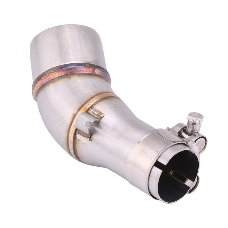 Akozon Akozon R3 Muffler Slip On + Motorcycle Slip On Exhaust Middle Connection Pipe Adapter Plug for R25 R3 2013-2016 - Image 1