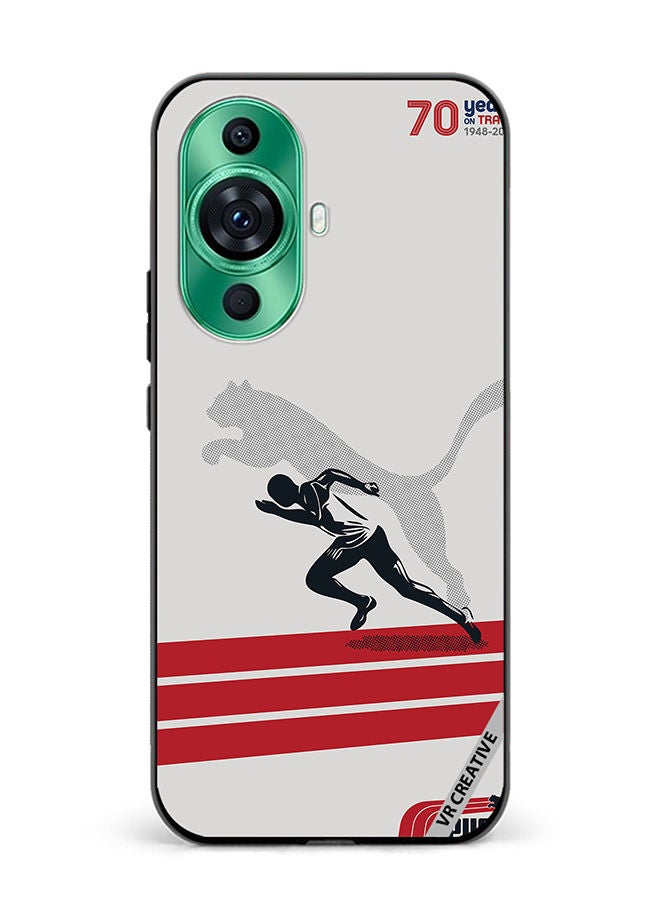 VR CREATIVE Protective Case Cover For Huawei nova 11 Puma Runner Design Multicolour - Image 1