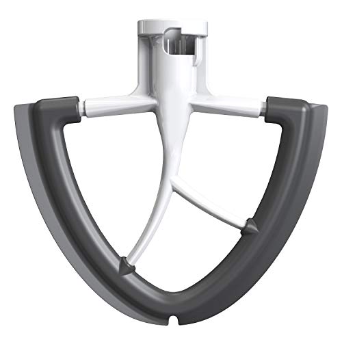HOZODO Flex Edge Beater for KitchenAid Mixer, 4.5-5 Quart for KitchenAid Mixer Attachments, Fits Tilt-Head for Kitchenaid Paddle with Scraper for Kitchen Aid Accessories and Attachments by HOZODO - Image 1