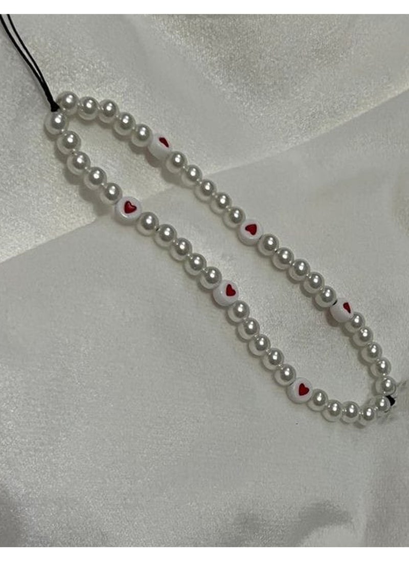 Generic - EvancyStore Handmade Mobile chain White - Image 1