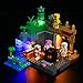 BrickBling Light Kit Compatible with Lego Minecraft The Skeleton Dungeon 21189 Minecraft Dungeon LED Lighting Compatible with Lego 21189 Lights Only Not Come with Model - Image 2