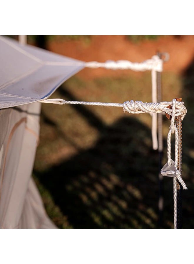 Hercules حبل بارا كورد من النوع الثالث 550، حبل مظلة، 100' لون تان صحراوي للتخييم، حبل البقاء - Image 3