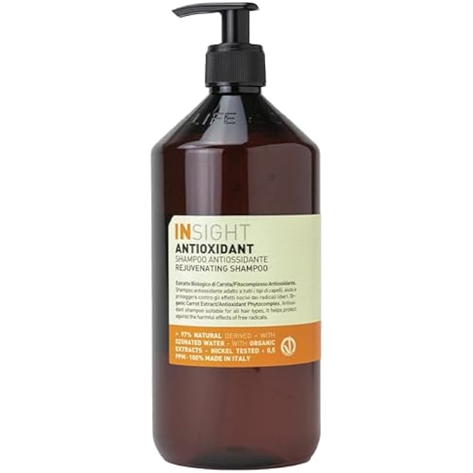 Insight Rejuvenating Shampoo with Botanical Antioxidant Phytocomplex & Beta-Carotene for Damage Protection & Restored Vitality 30.4 Fl. Oz. / 900 mL