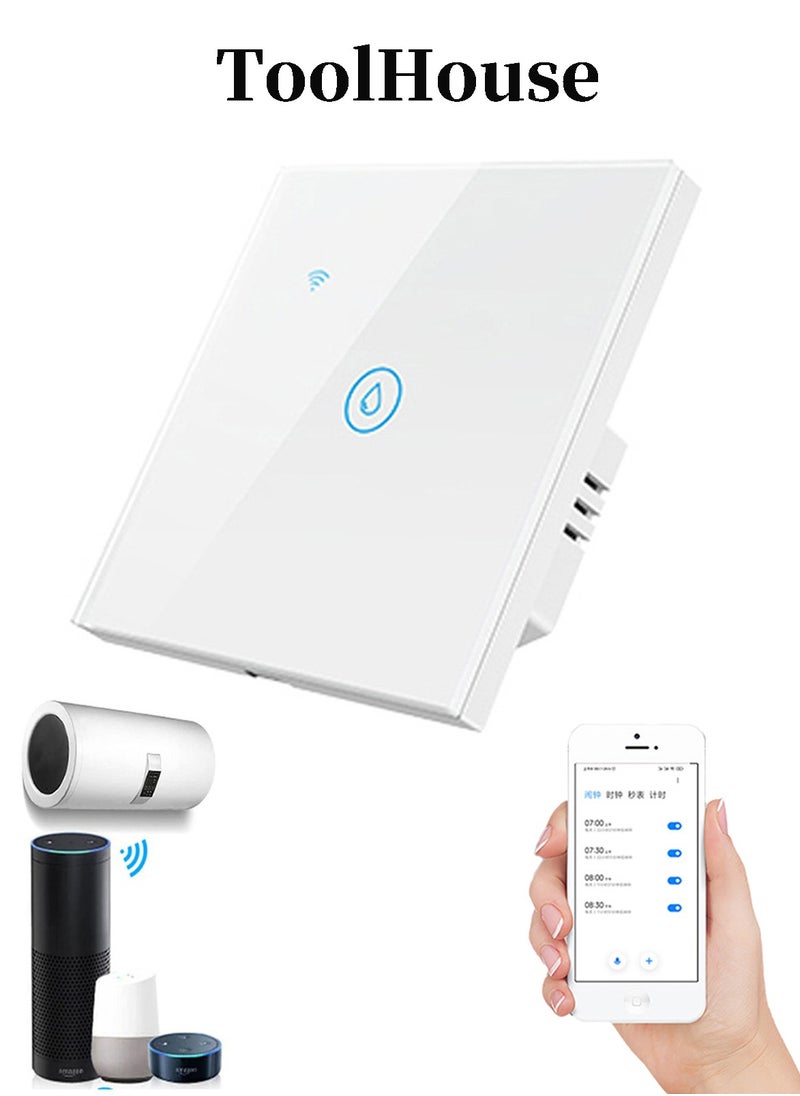 مستودع الأدوات مفتاح ذكي لاسلكي WiFi/Bluetooth, وحدة تحكم التبديل العالمية لـ Tuya Smart Home, متوافق مع Alexa وGoogle Home, التحكم الصوتي واللمس الحساس ووظيفة التوقيت  - Image 1