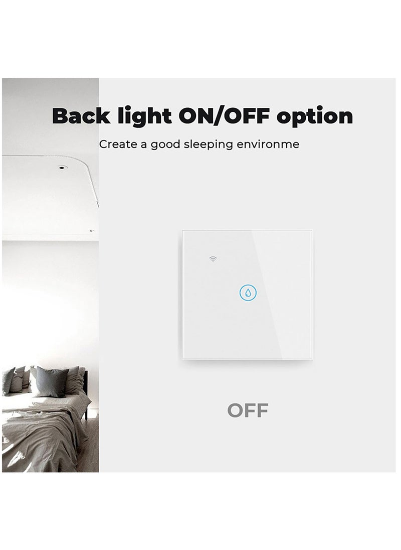 مستودع الأدوات مفتاح ذكي لاسلكي WiFi/Bluetooth, وحدة تحكم التبديل العالمية لـ Tuya Smart Home, متوافق مع Alexa وGoogle Home, التحكم الصوتي واللمس الحساس ووظيفة التوقيت  - Image 4