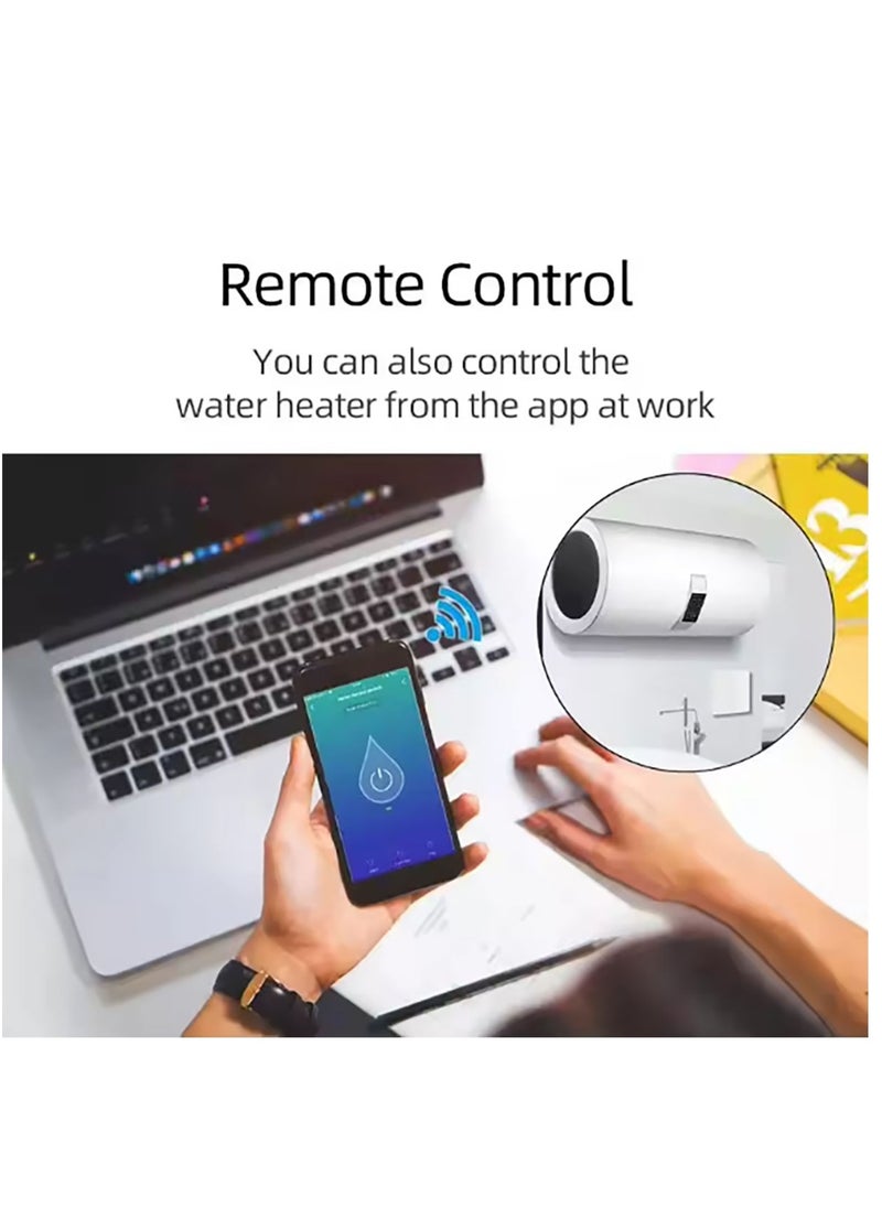 مستودع الأدوات - مفتاح ذكي لاسلكي WiFi/Bluetooth, وحدة تحكم التبديل العالمية لـ Tuya Smart Home, متوافق مع Alexa وGoogle Home, التحكم الصوتي واللمس الحساس ووظيفة التوقيت - Image 1