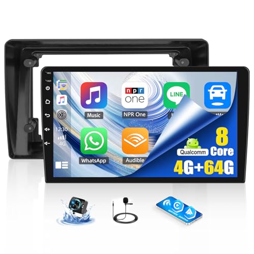 SIXWIN 8 Core Qualcomm Android Car Stereo for Ford Explorer 2005-2010 10.1 Inch Touch Screen with CarPlay Android Auto 4G+64G Bluetooth Cooling Fan Weather Forecast UI Design Intelligent Voice - Image 1