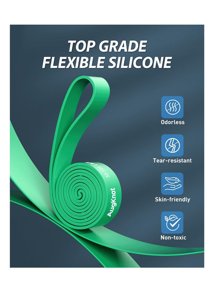 meayul 6PCS Resistance Bands Set, Exercise Bands for Working Out, Pull Up Bands Set, at Home Workout Equipment, Workout Bands for Men and Women, Stretch Bands for Strength Training Exercise Pro Workout Equipment, Muscle Training, Physical Therapy, Body Shaping - Image 3