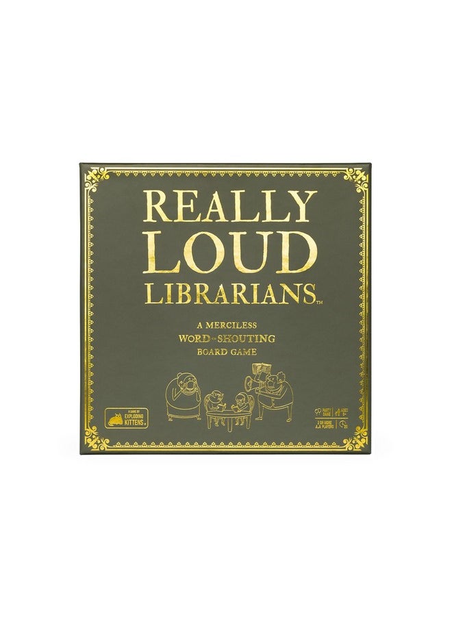 Exploding Kittens LLC Exploding Kittens Really Loud Librarians Fastpaced Wordshouting Board Game For Kids 812 Adults Family Night Fun & Parties  - Image 2