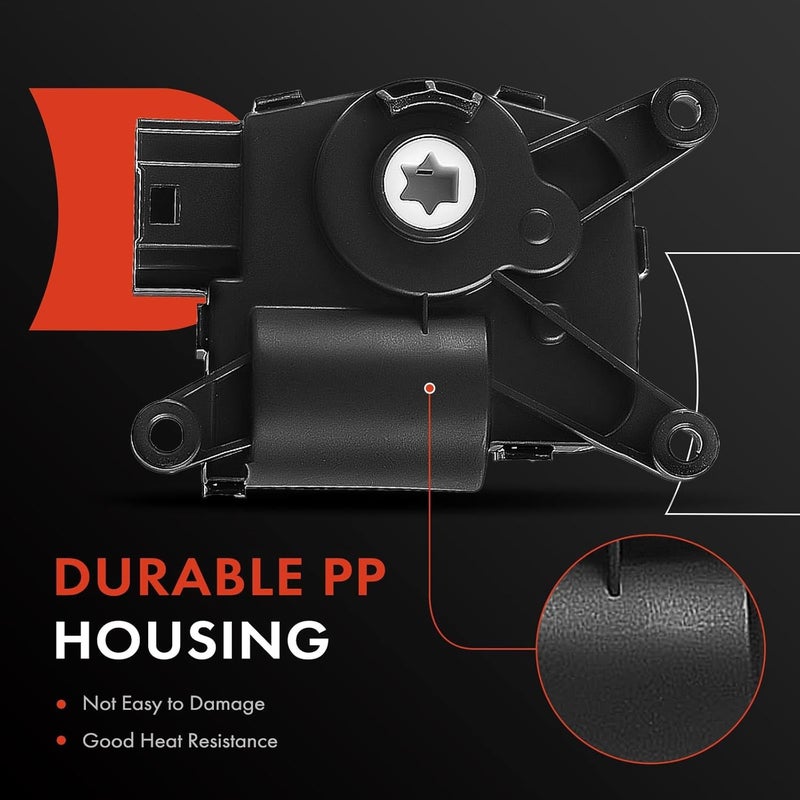 A-Premium HVAC Heater Blend Door Actuator for Volkswagen Passat 2012-2018 - Image 2