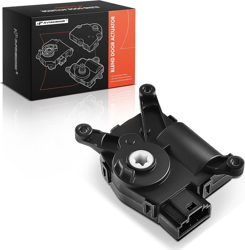 A-Premium HVAC Heater Blend Door Actuator for Volkswagen Passat 2012-2018 - Image 1
