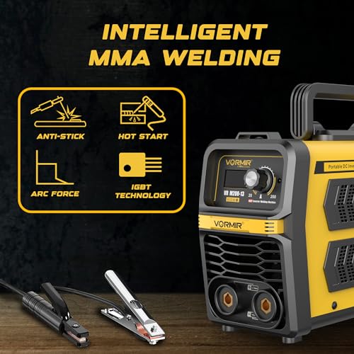 IBELL TOOLS iBELL VORMIR VRM200-13 Inverter MMA Welding Machine (Home/DIY) 200A with Hot Start, Anti-Stick Functions- 1 Year Warranty - Image 2