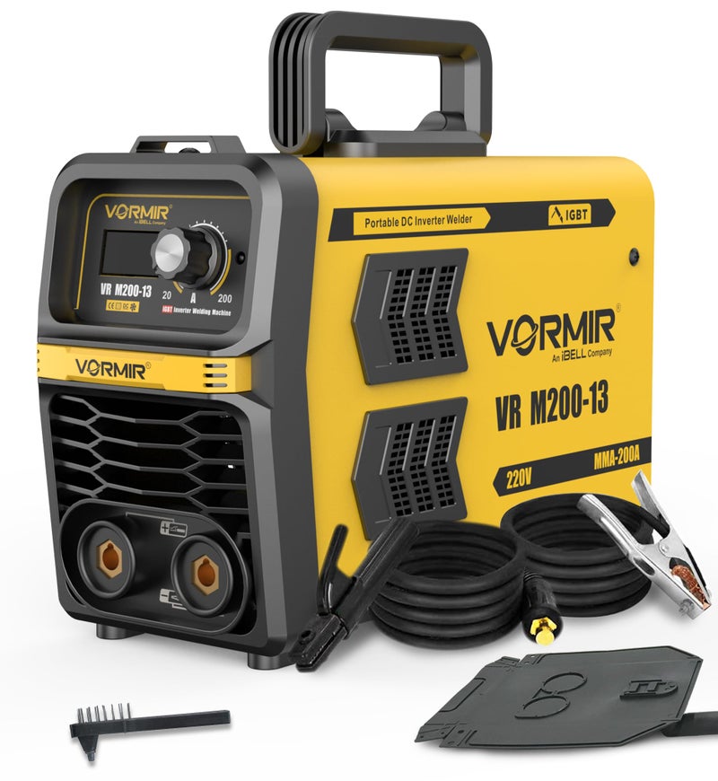 IBELL TOOLS iBELL VORMIR VRM200-13 Inverter MMA Welding Machine (Home/DIY) 200A with Hot Start, Anti-Stick Functions- 1 Year Warranty - Image 3