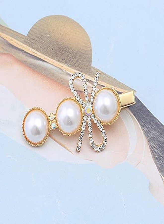BOTIST 4Pcs Pearl Hair Clip/Hair Pins/Hair Barrettes Styling Hair Accessories/Elegant Pearl Hair Pins For Women & Girls - Image 5
