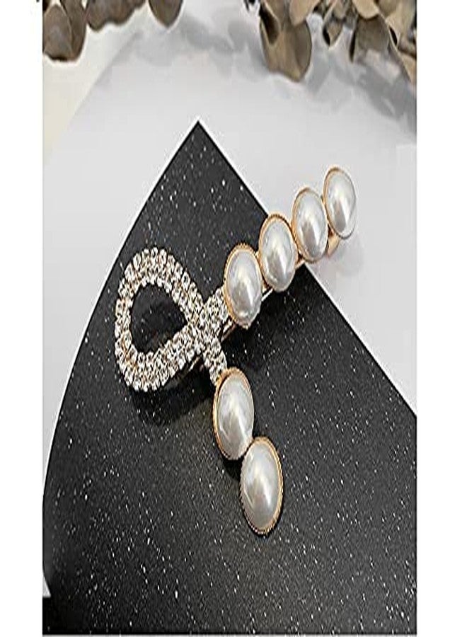 BOTIST 4Pcs Pearl Hair Clip/Hair Pins/Hair Barrettes Styling Hair Accessories/Elegant Pearl Hair Pins For Women & Girls - Image 4