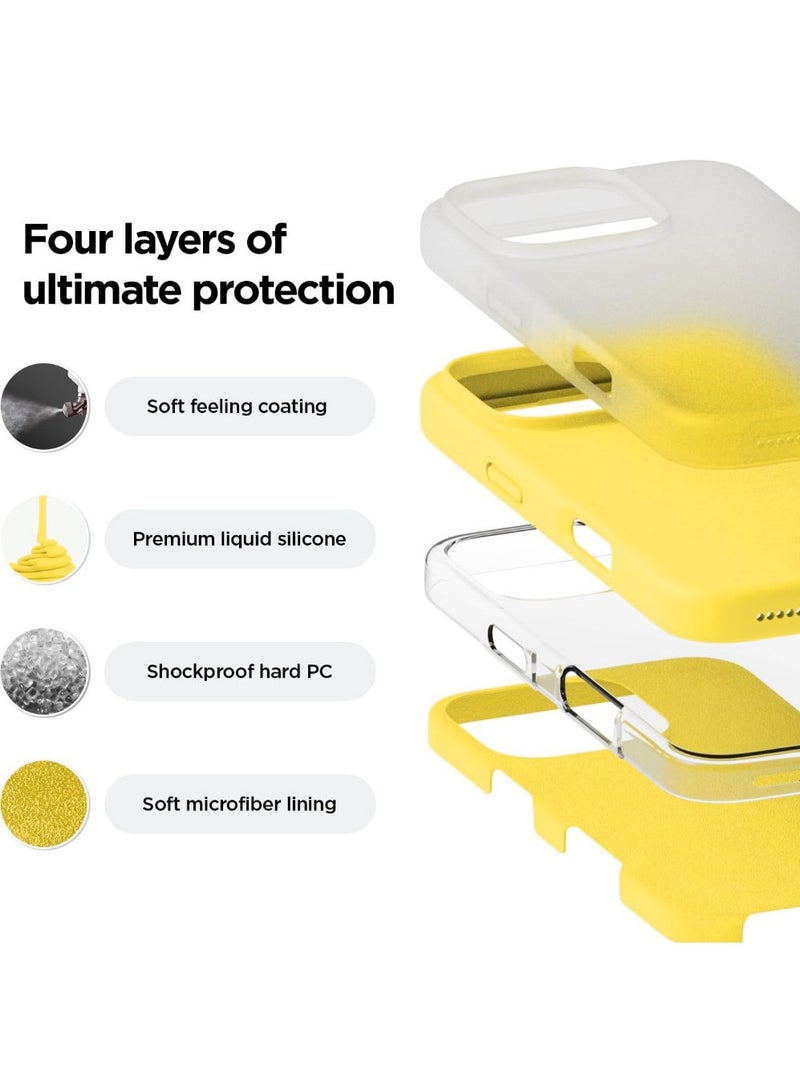 X-level iPhone 16 Pro Max Liquid Silicone Case Cover,Full Body Protection, Shockproof, Slim, Anti-Scratch Soft Microfiber Lining,Slim Protective Back Cover with Comfortable Hold Touch Feeling and Anti-fingerprint - Image 2