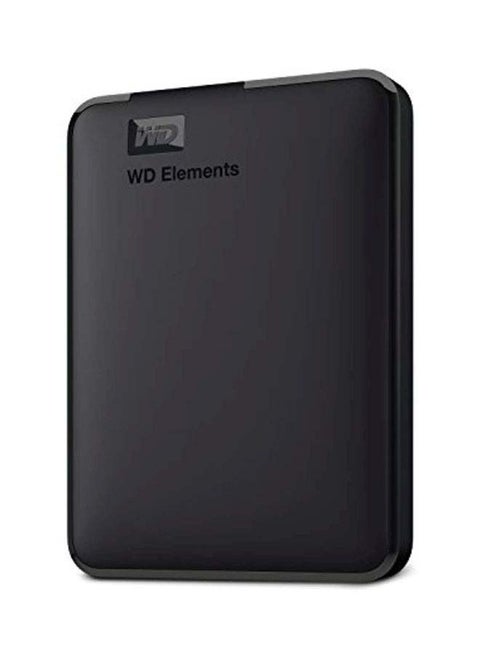 2TB Elements Portable External Hard Drive sleek design Read Speed 480 MBps Write Speed 400 MBps USB 3.0  for Windows 10, Windows 8.1, Windows 7 WDBU6Y0020BBK-WESN 2 TB