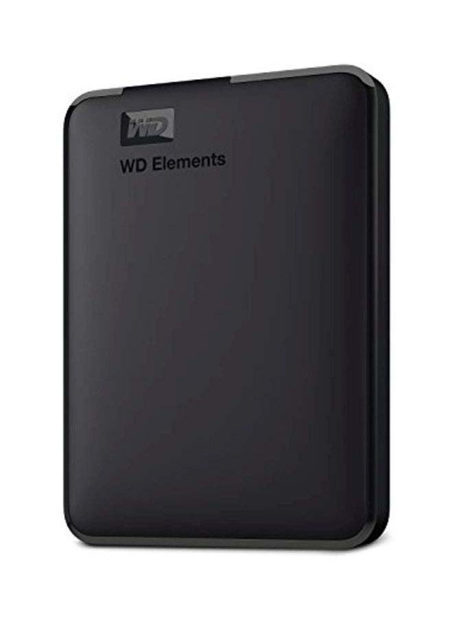 wdd 2TB Elements Portable External Hard Drive sleek design Read Speed 480 MBps Write Speed 400 MBps USB 3.0  for Windows 10, Windows 8.1, Windows 7 WDBU6Y0020BBK-WESN 2 TB  - Image 1
