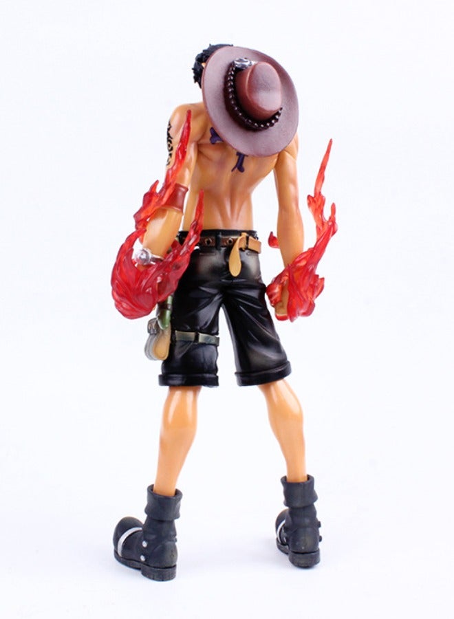 Anime One Piece Portgas D Ace Action Figure, Fire Fist Ace Figure Model Toy, Anime Realistic Model Ornament, Super Collectible Model Statue Anime Figure Toy 26CM  - Image 5