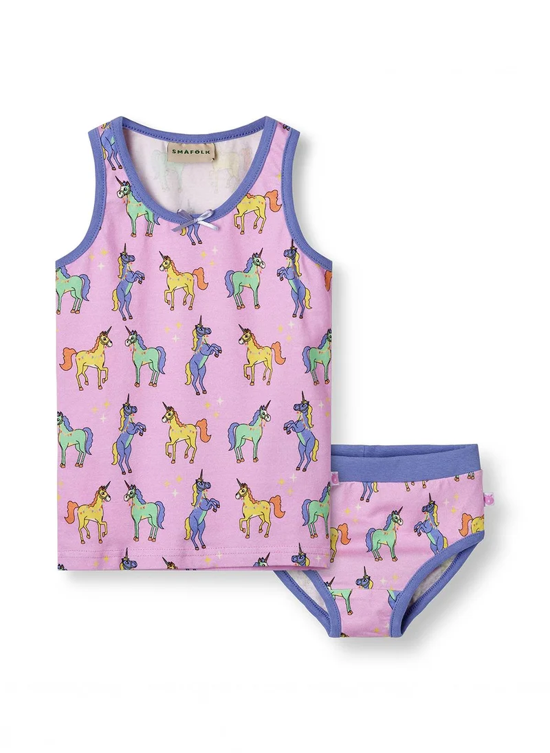 سموفولك Underwear set with unicorns